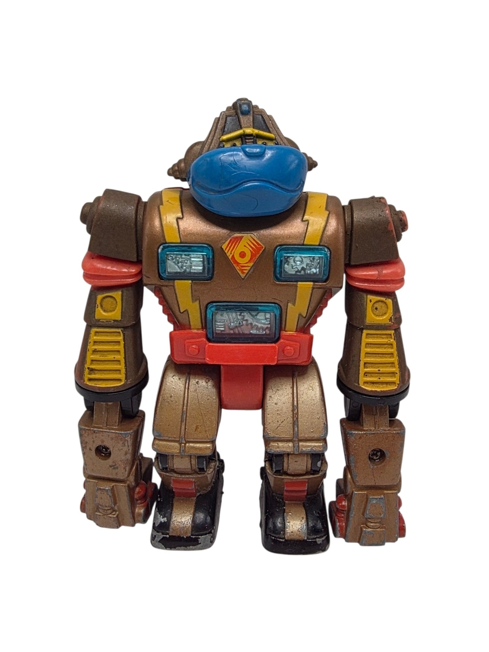 LJN Toys 1986 Bionic Six 6 Diecast Metal 4.5" Figure  F.L.U.F.F.I. Fluffi Robot